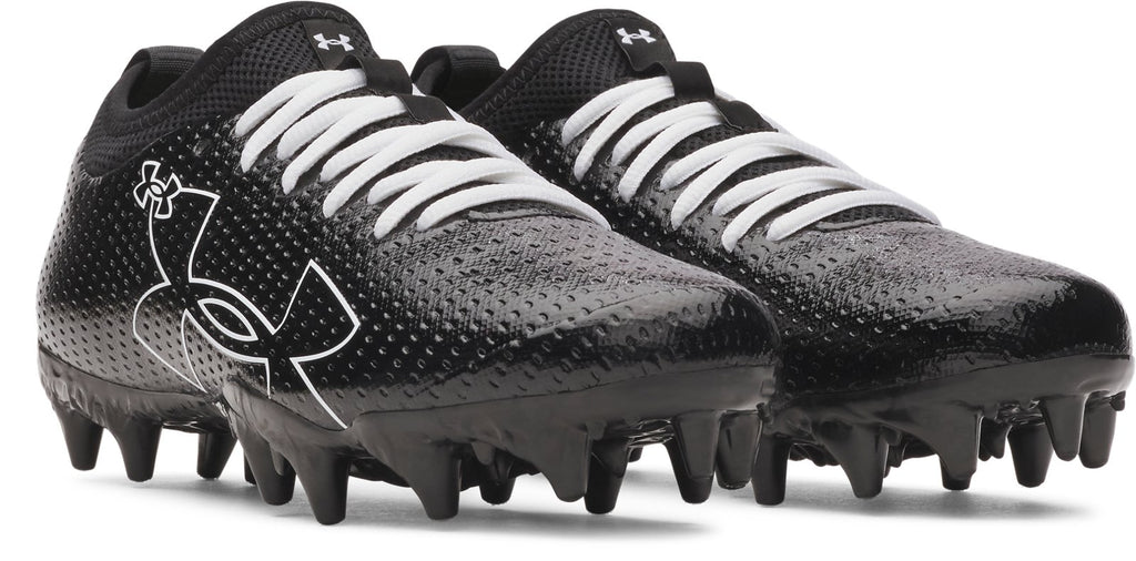 UA Blur Select Jr. Kids' Football Cleats - Black