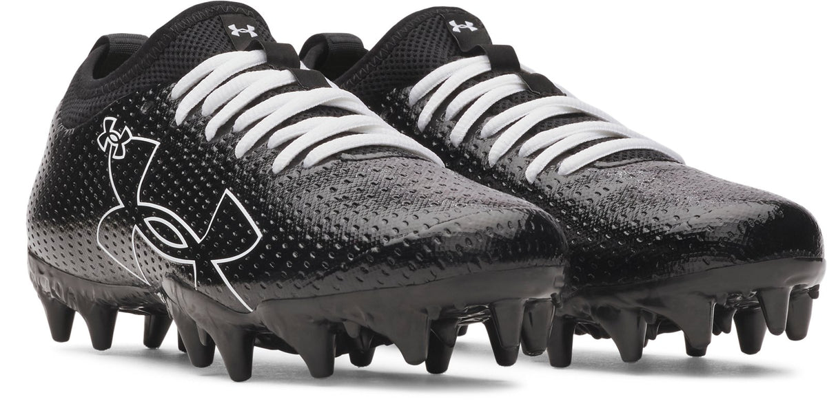 UA Blur Select Jr. Kids' Football Cleats - Black