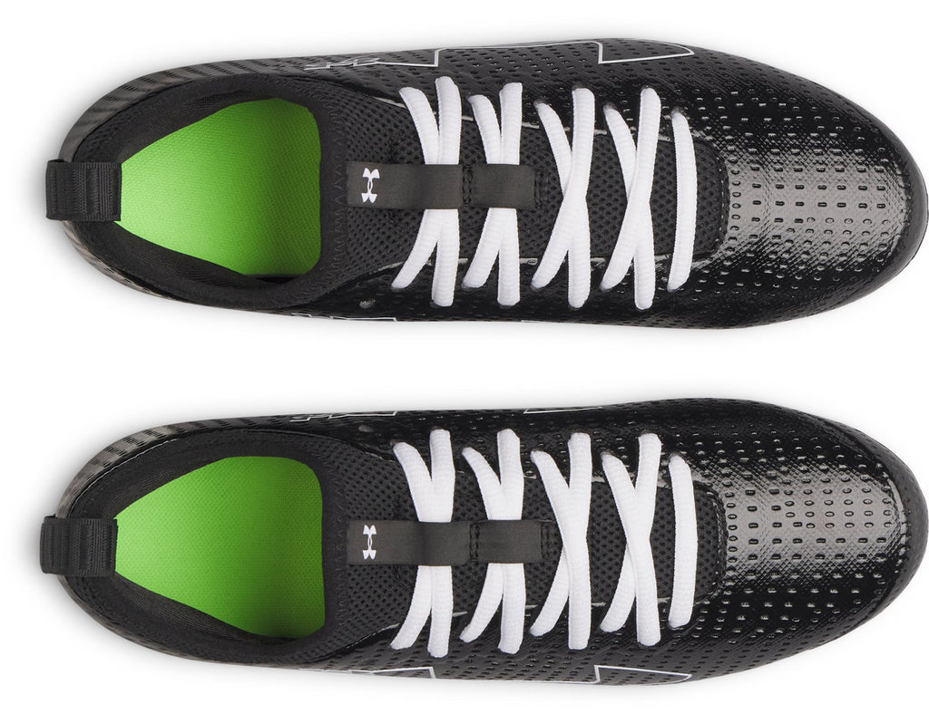 UA Blur Select Jr. Kids' Football Cleats - Black