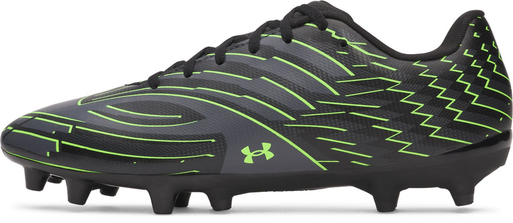 UA Shadow Club 4 FG Unisex Soccer Cleats - Black