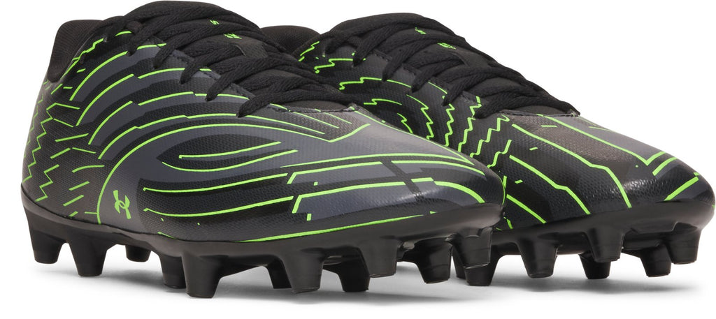 UA Shadow Club 4 FG Unisex Soccer Cleats - Black