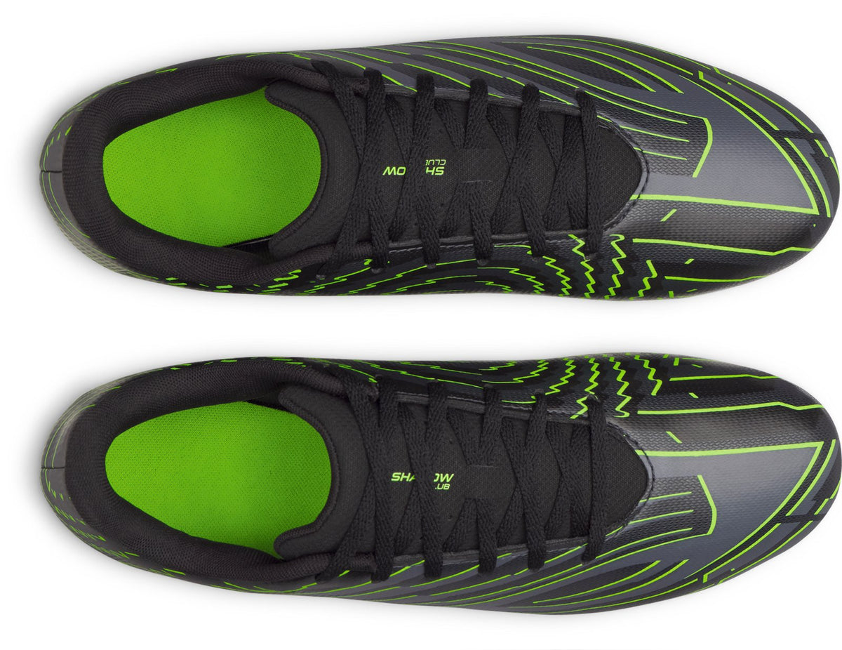 UA Shadow Club 4 FG Unisex Soccer Cleats - Black