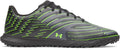 UA Shadow Club 4 Turf Unisex Soccer Shoes - Black