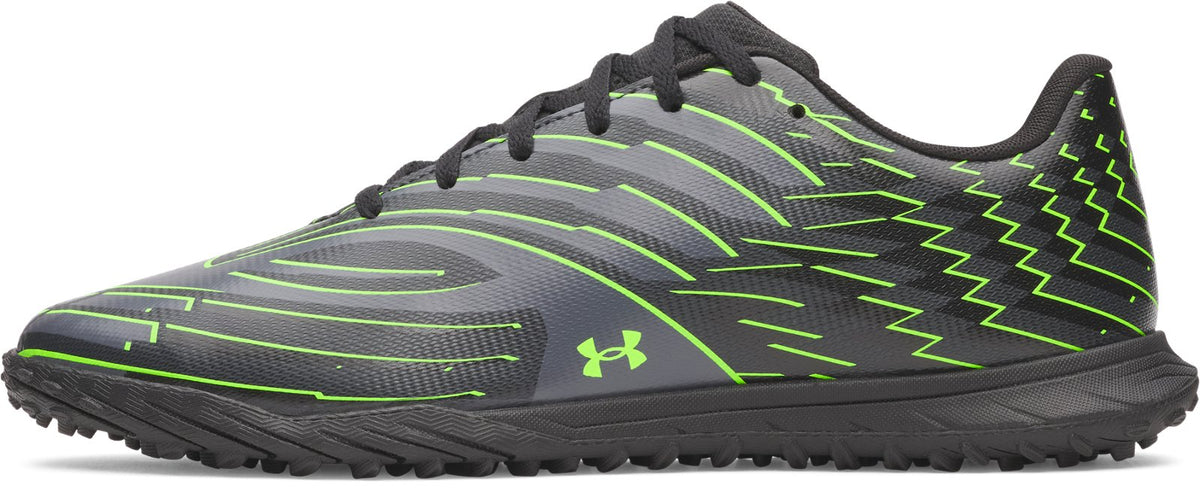 UA Shadow Club 4 Turf Unisex Soccer Shoes - Black