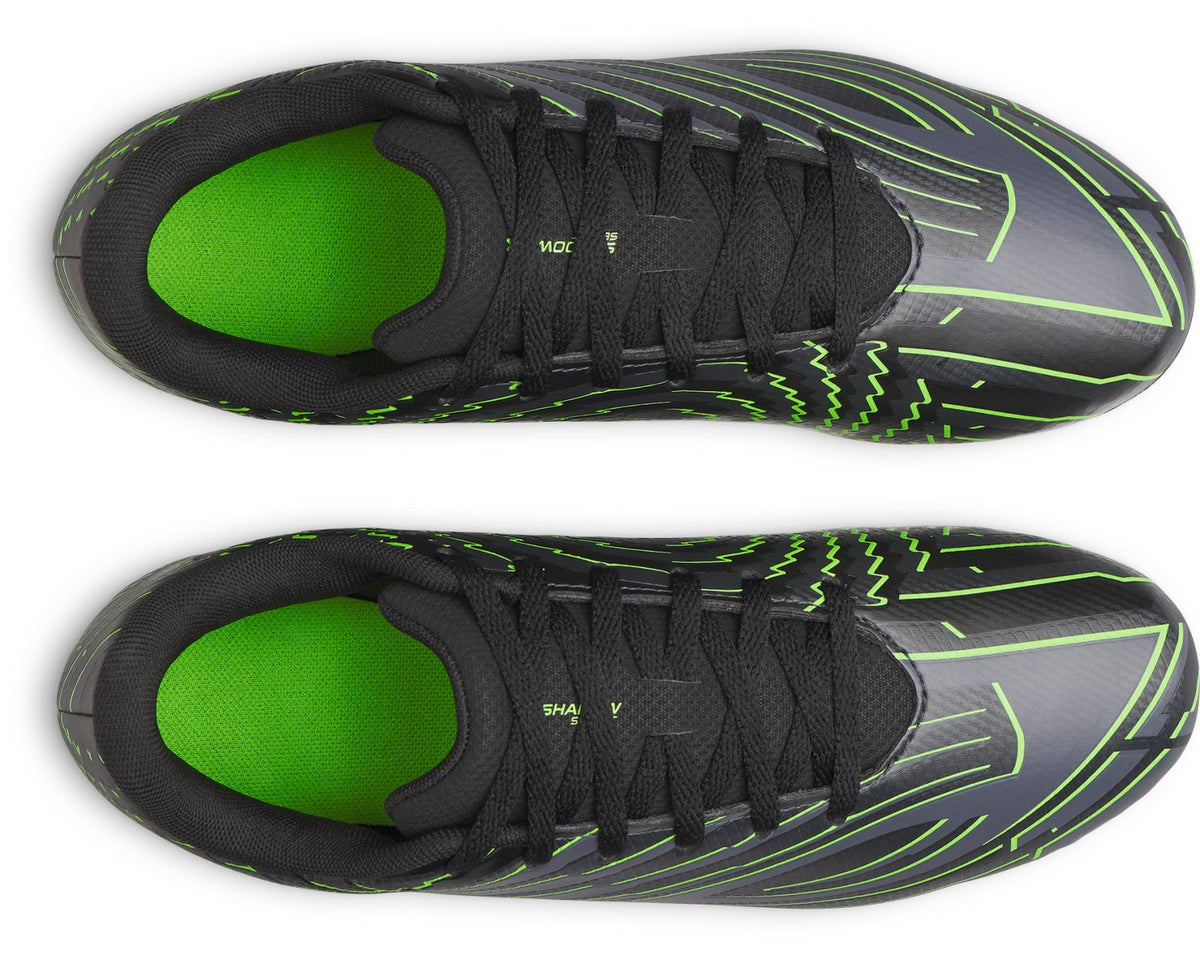 UA Shadow Select 4 FG Jr. Boys' Soccer Cleats - Black