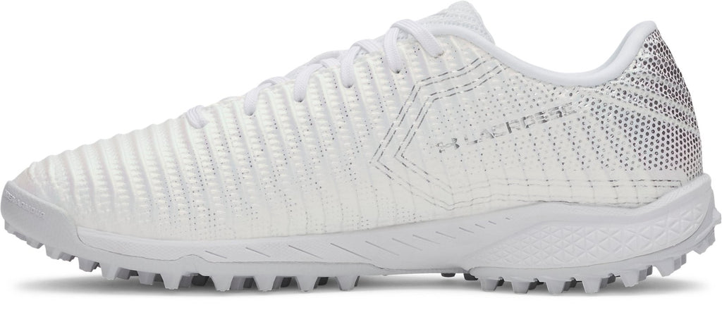 UA Blur Pro Turf Unisex Lacrosse Shoes - White