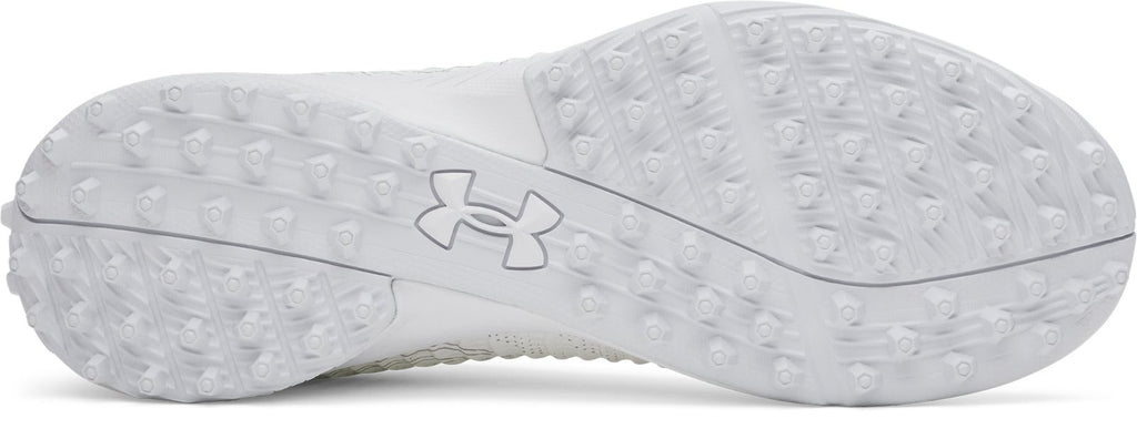 UA Blur Pro Turf Unisex Lacrosse Shoes - White