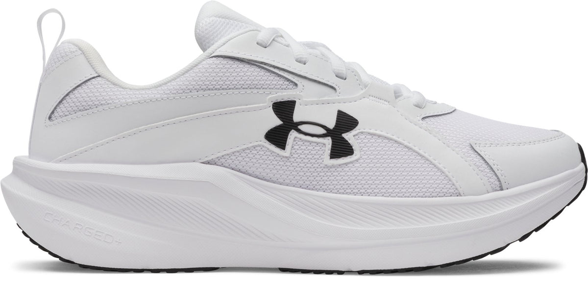 UA Charged+ Assert 11 Men's Running Shoes - White