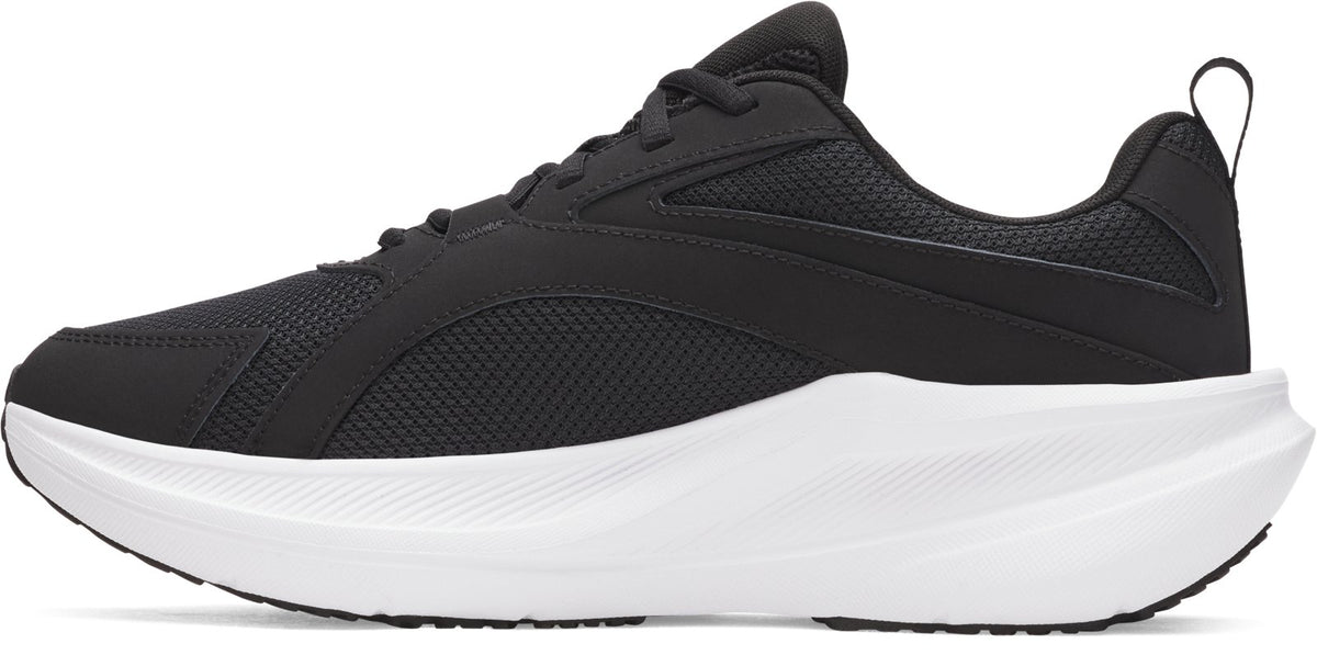 UA Charged+ Assert 11 Wide (4E) Men's Running Shoes - Black