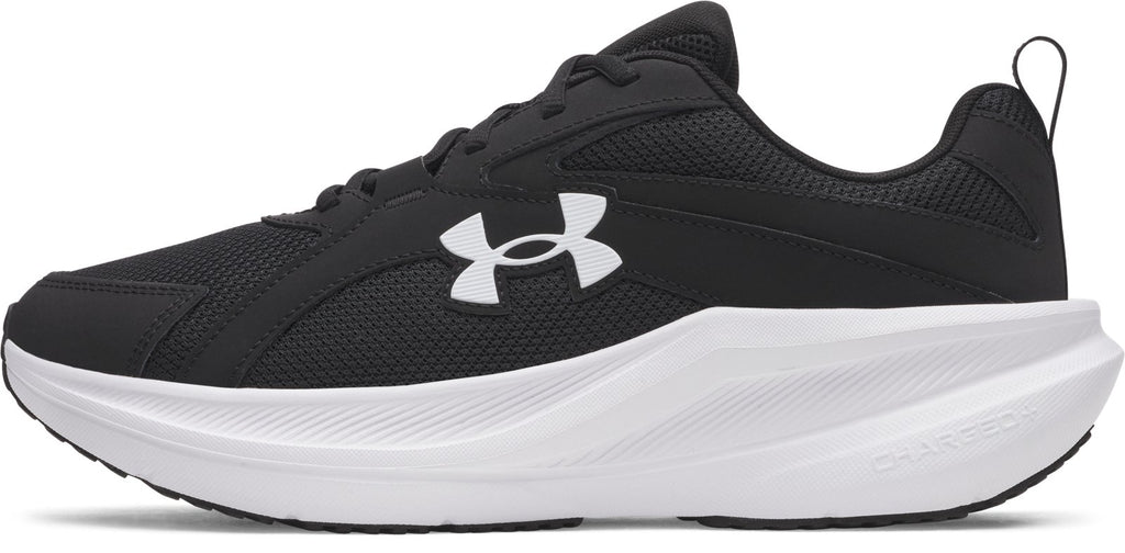 UA Charged+ Assert 11 Wide (4E) Men's Running Shoes - Black