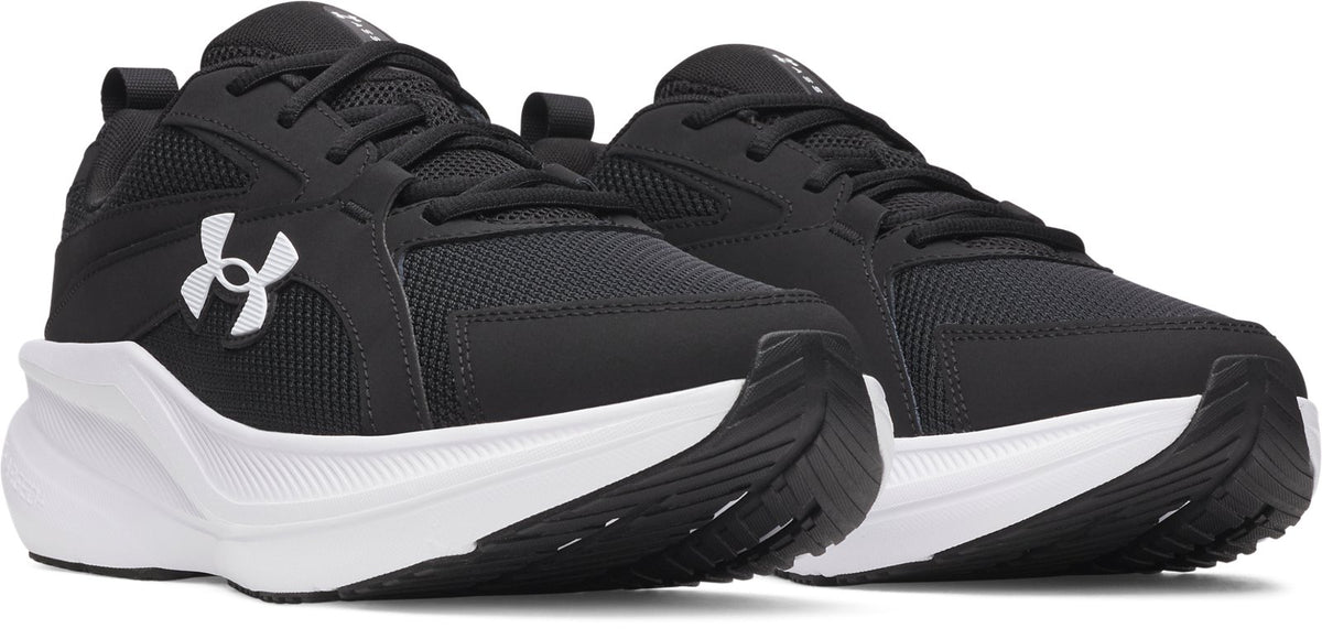 UA Charged+ Assert 11 Wide (4E) Men's Running Shoes - Black