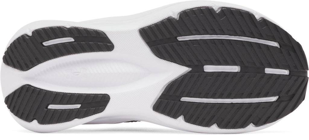 UA Charged+ Assert 11 Girls' Pre-School Running Shoes - Black
