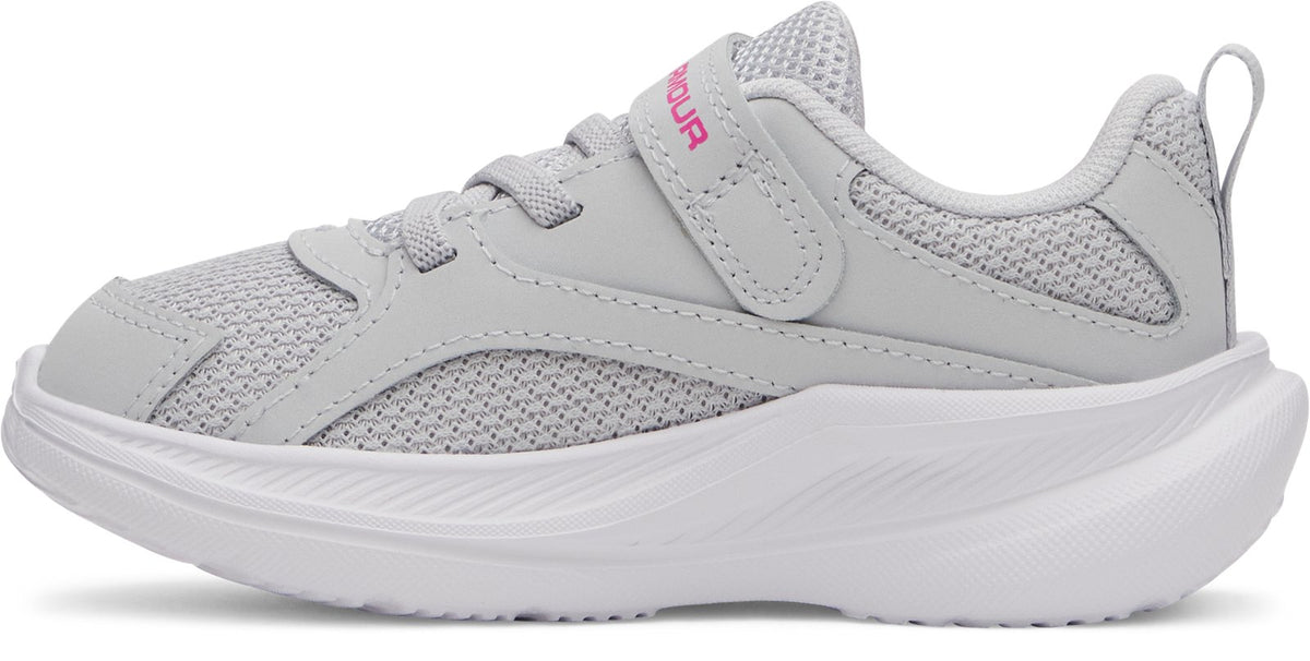 UA Assert 11 Girls' Infant Running Shoes - Gray