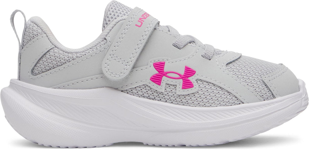 UA Assert 11 Girls' Infant Running Shoes - Gray