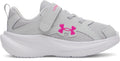 UA Assert 11 Girls' Infant Running Shoes - Gray