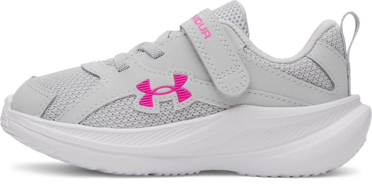 UA Assert 11 Girls' Infant Running Shoes - Gray