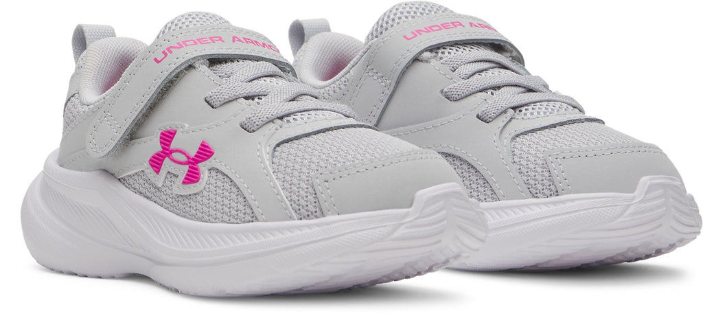 UA Assert 11 Girls' Infant Running Shoes - Gray