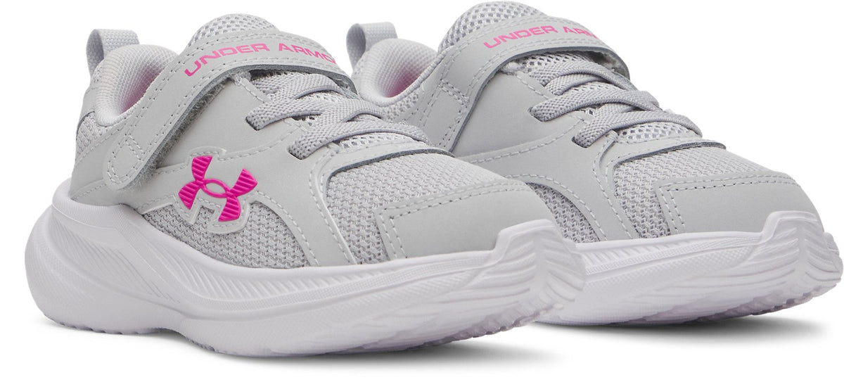 UA Assert 11 Girls' Infant Running Shoes - Gray