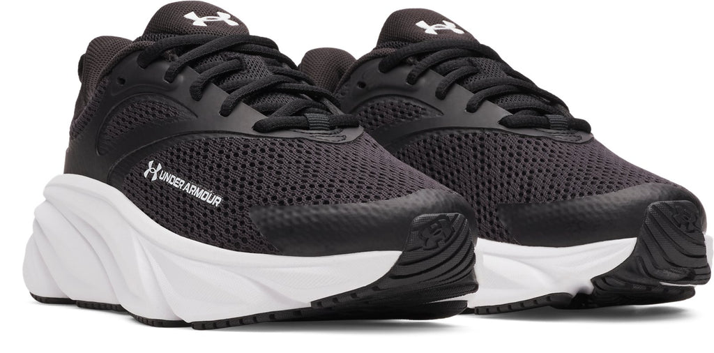 UA Charged+ Rogue 6 Boys' Grade School Running Shoes - Black