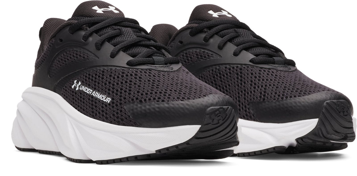 UA Charged+ Rogue 6 Boys' Grade School Running Shoes - Black