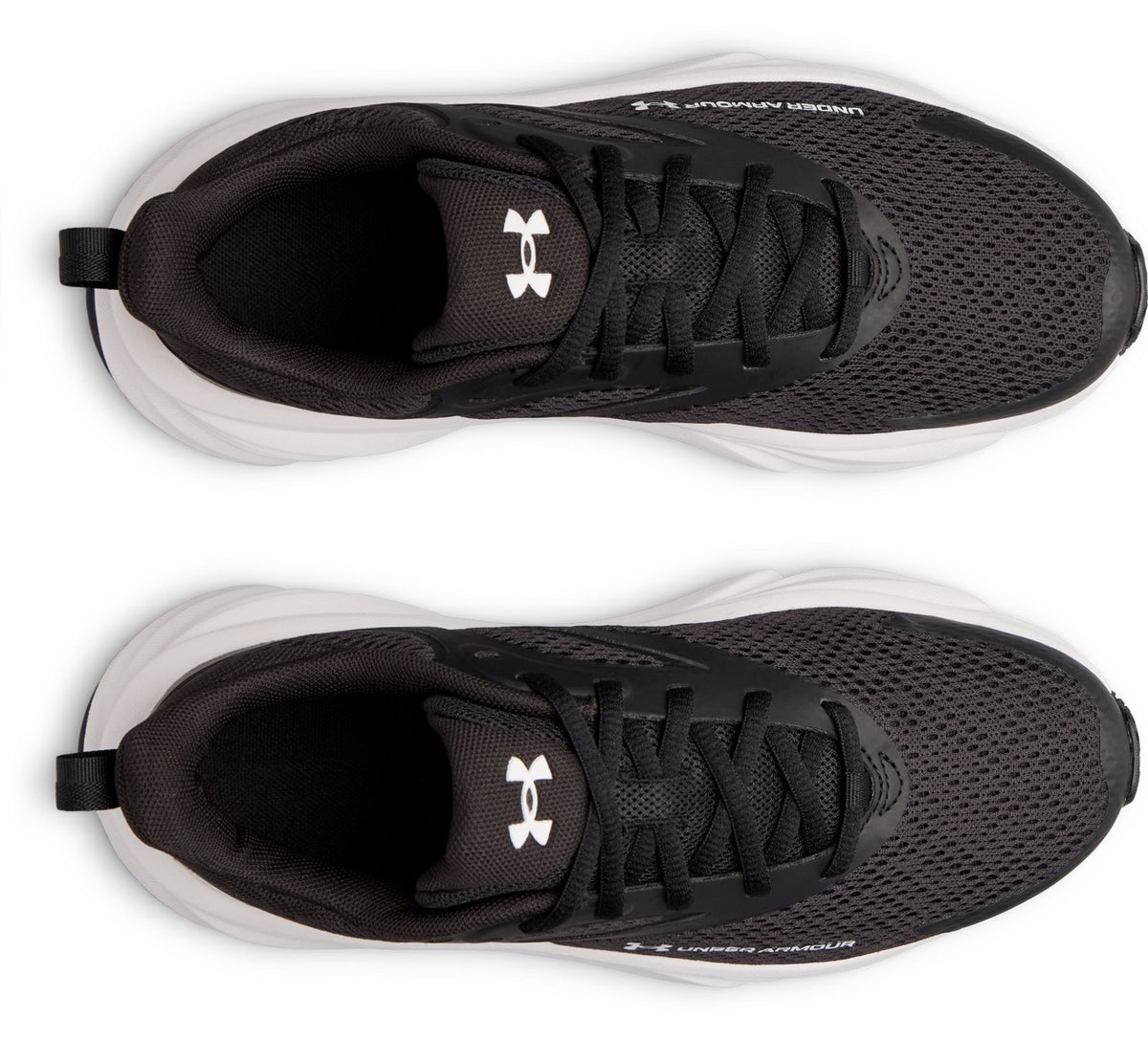 UA Charged+ Rogue 6 Boys' Grade School Running Shoes - Black
