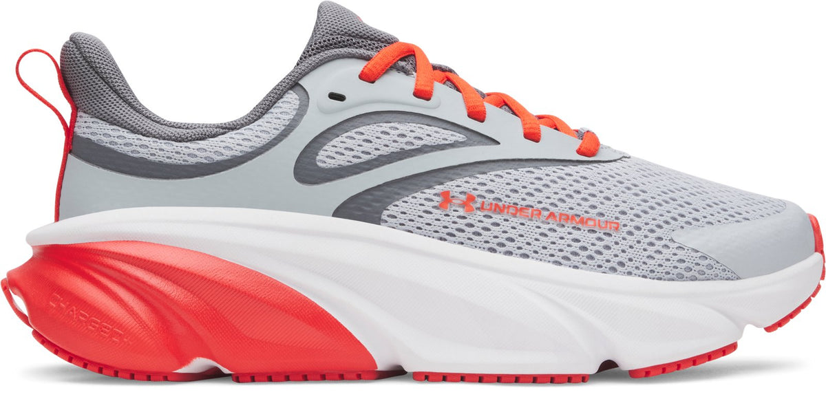 UA Charged+ Rogue 6 Boys' Grade School Running Shoes - Gray