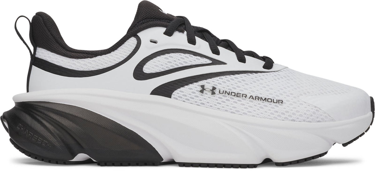 UA Charged+ Rogue 6 Boys' Grade School Running Shoes - White