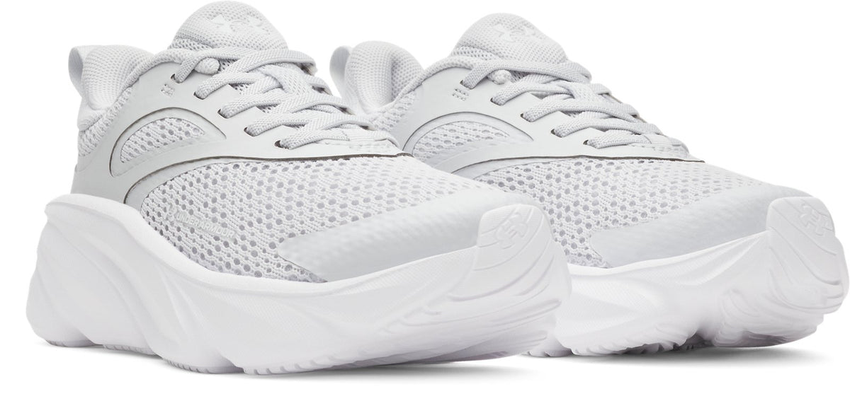 UA Rogue 6 Girls' Pre-School Running Shoes - Gray
