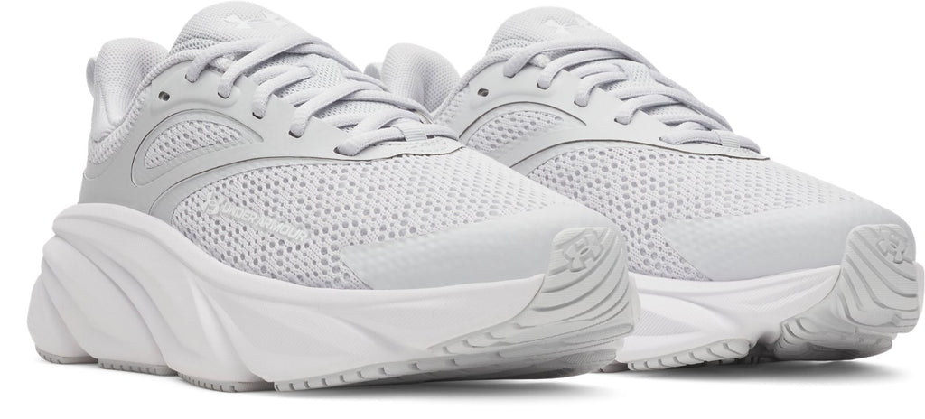 UA Charged+ Rogue 6 Girls' Grade School Running Shoes - Gray
