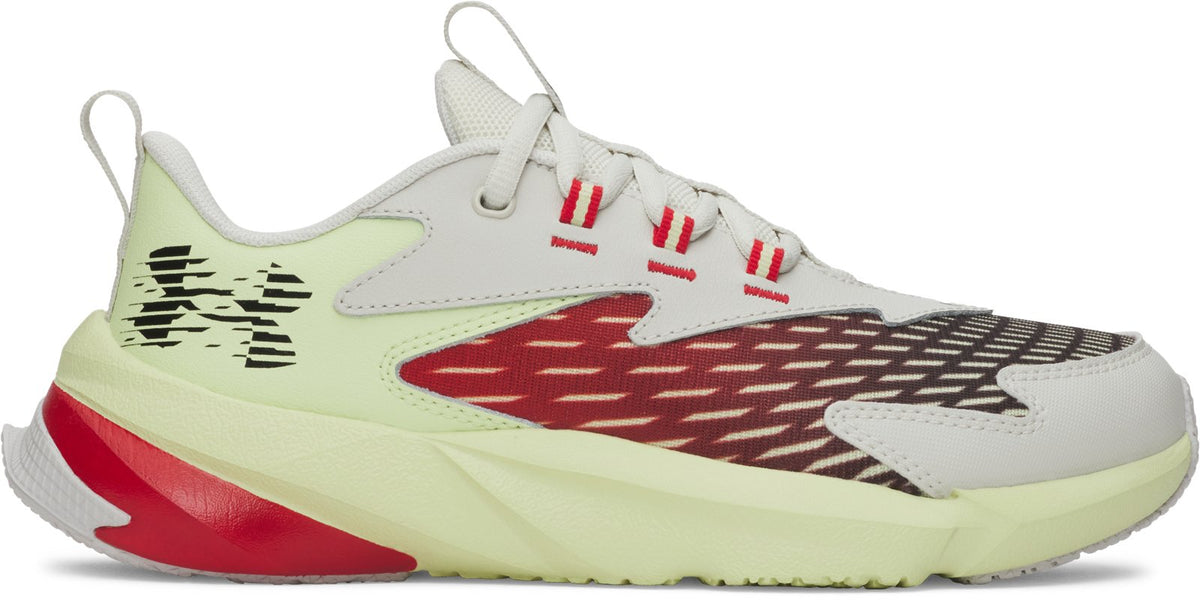UA Scramjet 7 Boys' Grade School Running Shoes - White