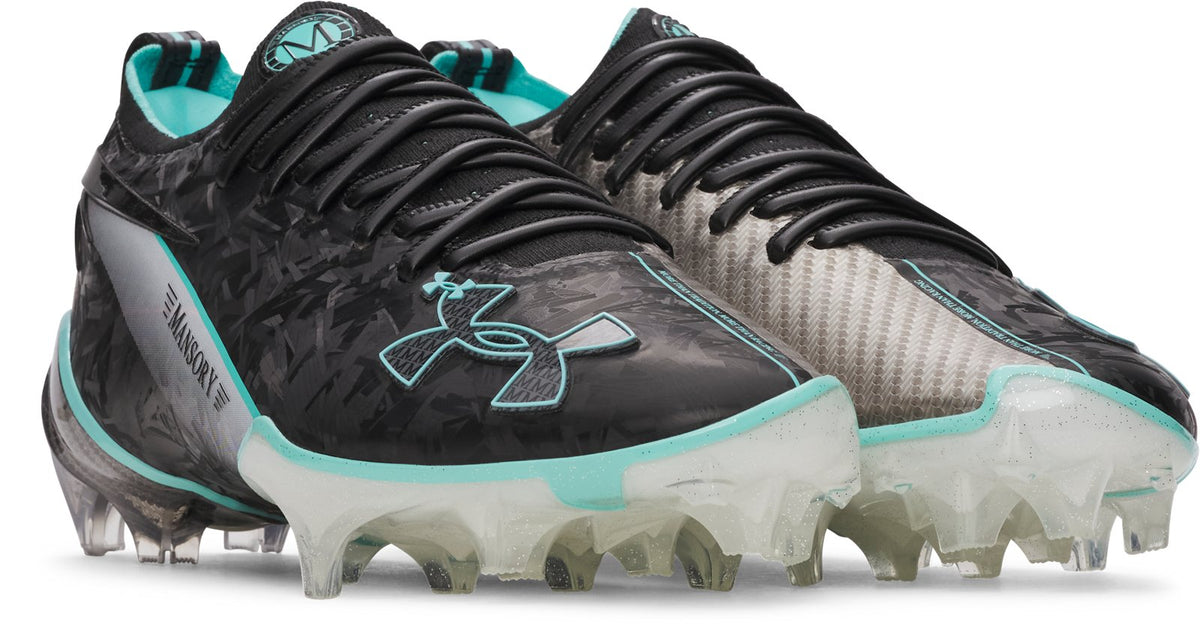 UA Blur Pro x Mansory Men's Football Cleats - Black