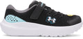 UA Surge 4 Patches Boys' Pre-School Running Shoes - Black