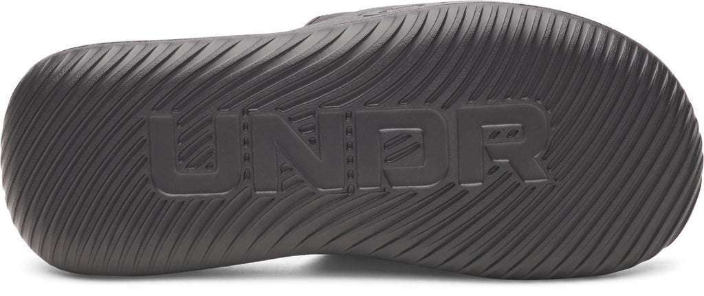 UA Ignite Pro 8 Fixed Strap Boys' Slides - Black
