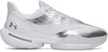 UA D. Fox 3 Team Unisex Basketball Shoes - White