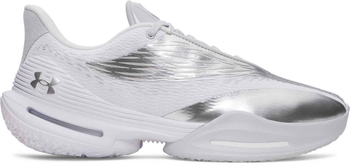 UA D. Fox 3 Team Unisex Basketball Shoes - White
