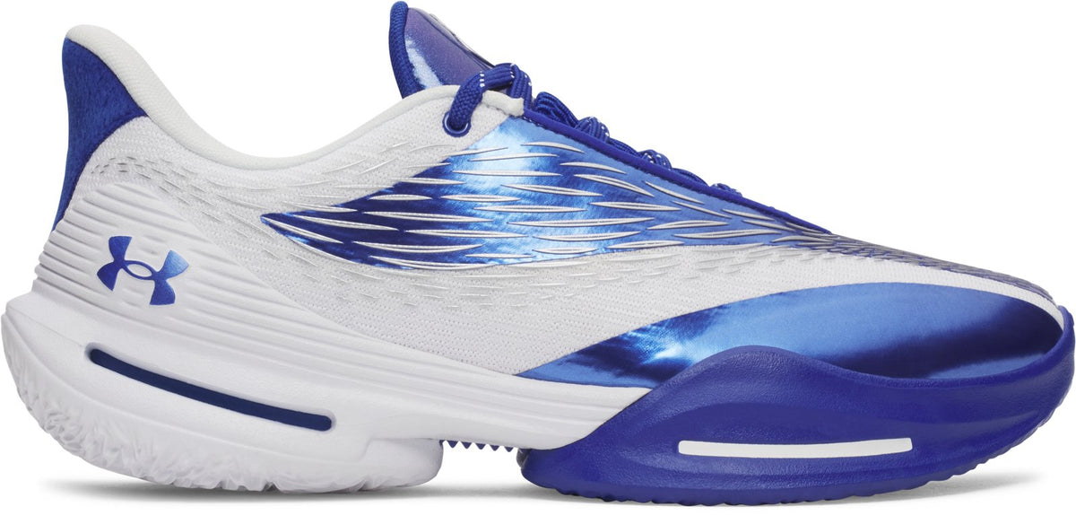 UA D. Fox 3 Team Unisex Basketball Shoes - White