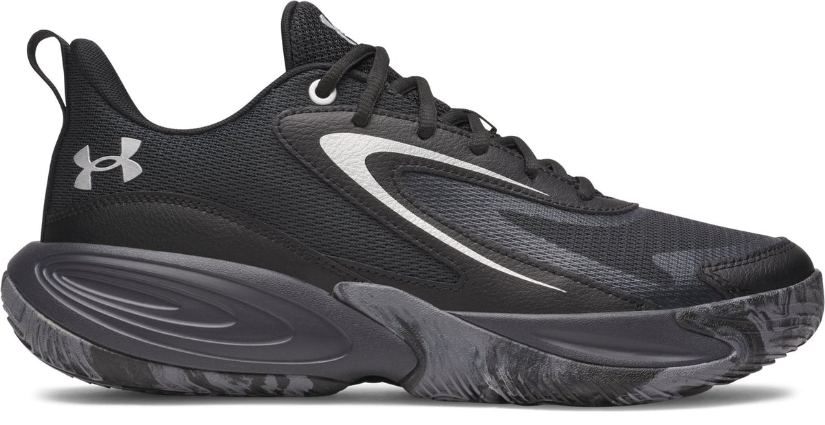 UA Lockdown 8 Unisex Basketball Shoes - Black