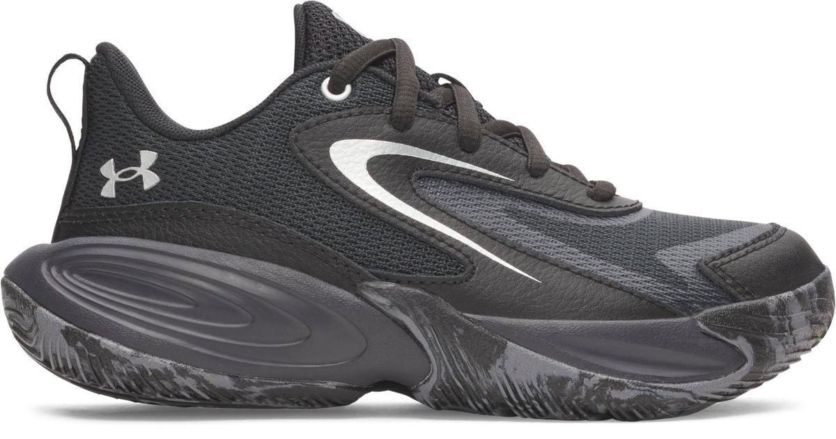 UA Lockdown 8 Pre-School Basketball Shoes - Black