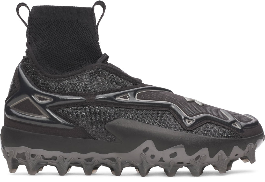 UA Harper 11 Pro TPU Mid Men's Baseball Cleats - Black
