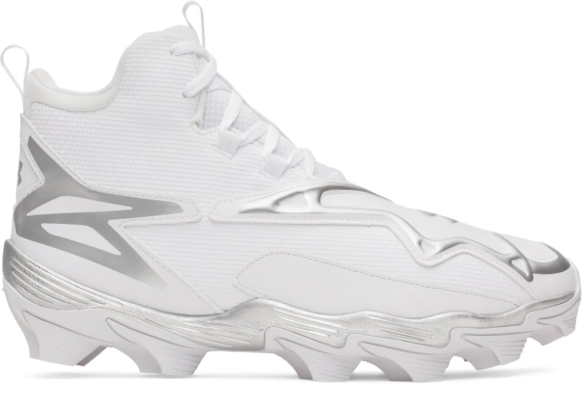 UA Harper 11 RM Men's Baseball Cleats - White