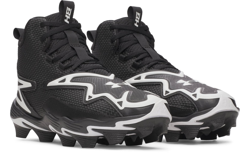 UA Harper 11 RM Jr. Boys' Baseball Cleats - Black