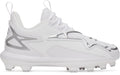 UA Harper 11 TPU Jr. Boys' Baseball Cleats - White