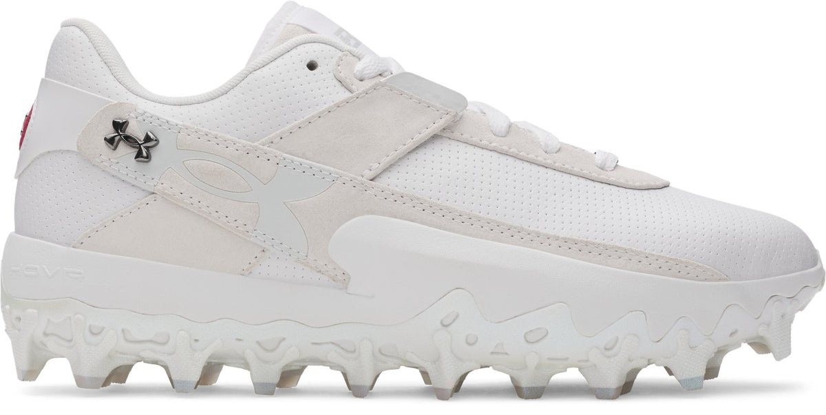 UA Harper 10 Pro TPU Men's Baseball Cleats - White