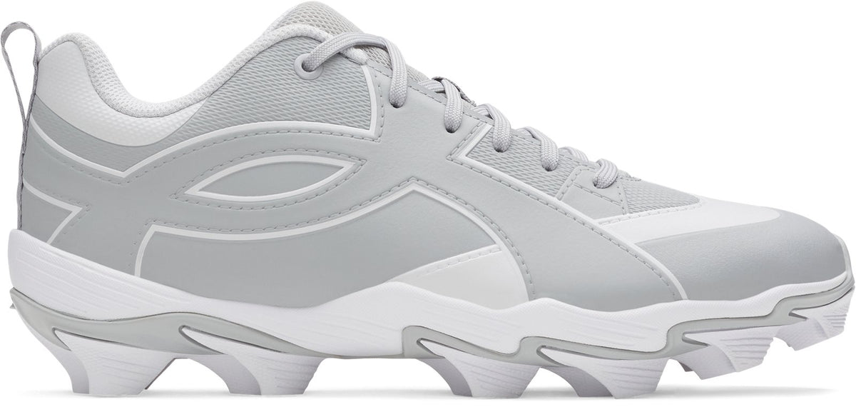 UA Leadoff Icon Low RM Men's Baseball Cleats - Gray