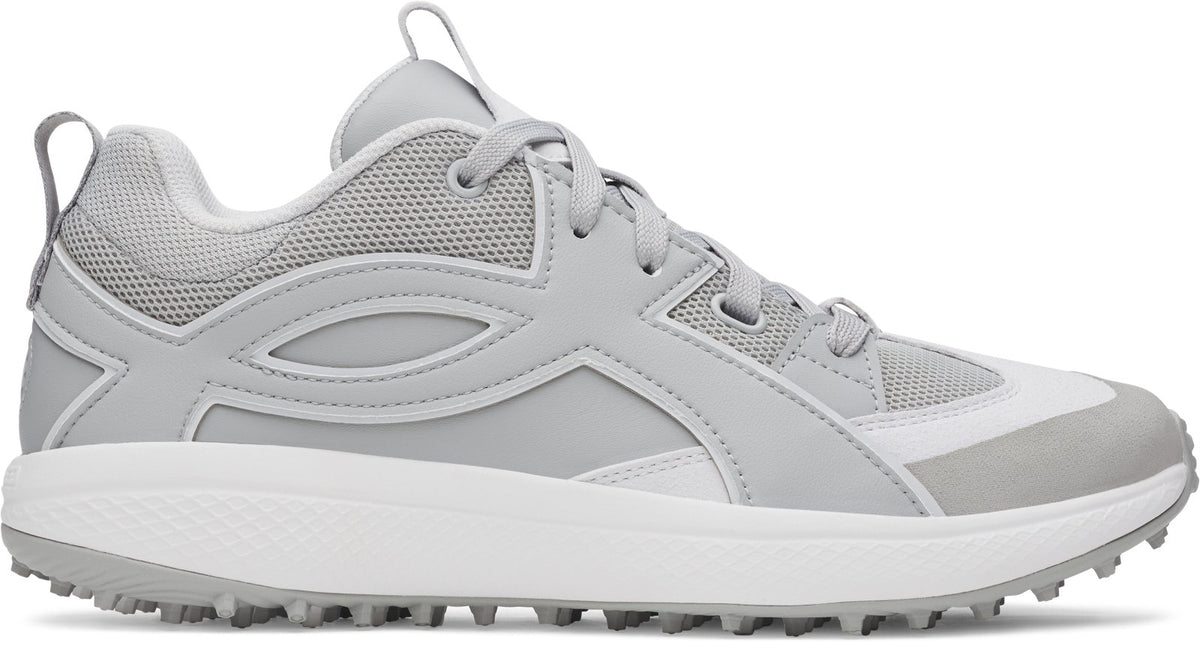 UA Yard Icon Turf Men's Baseball Shoes - Gray