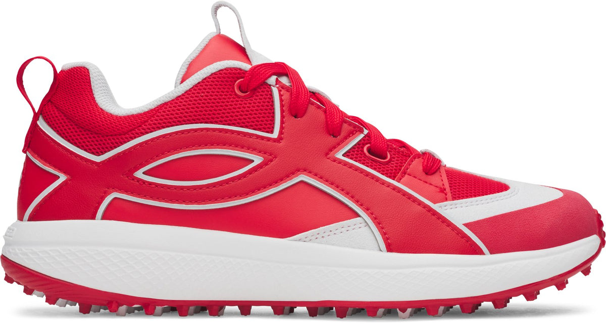 UA Yard Icon Turf Men's Baseball Shoes - Red