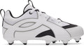 UA Yard Icon TPU Men's Baseball Cleats - White