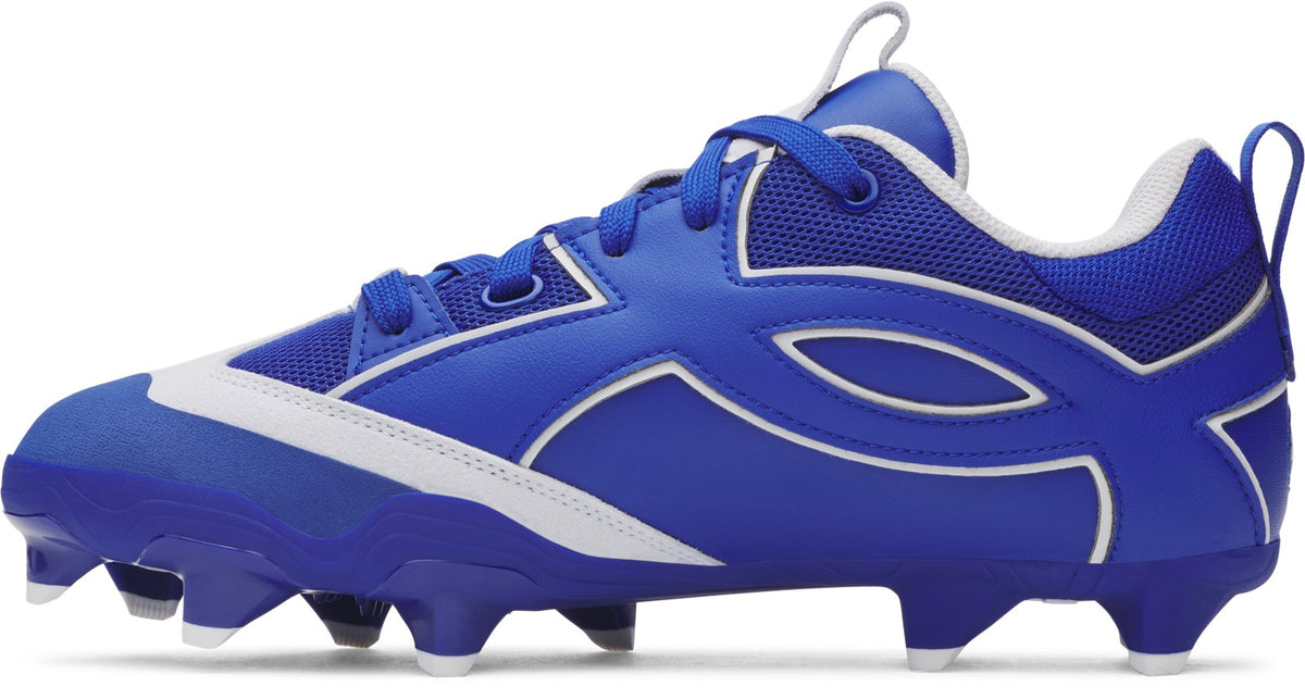 UA Yard Icon TPU Men's Baseball Cleats - White
