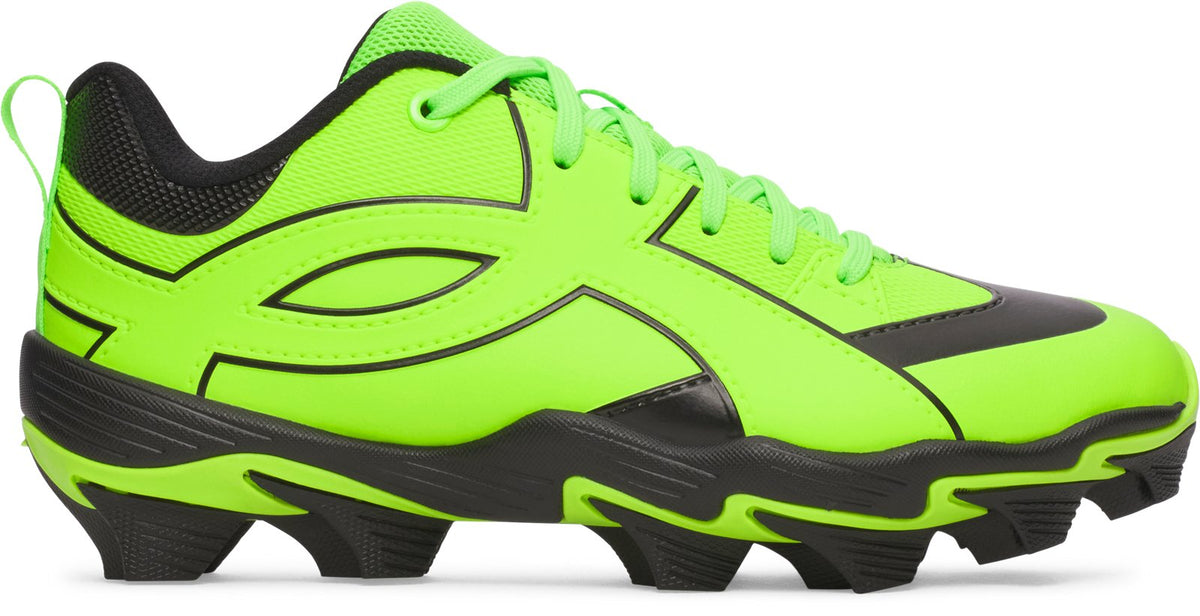 UA Leadoff Icon Low RM Jr. Boys' Baseball Cleats - Green