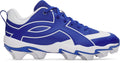 UA Leadoff Icon Low RM Jr. Boys' Baseball Cleats - Blue